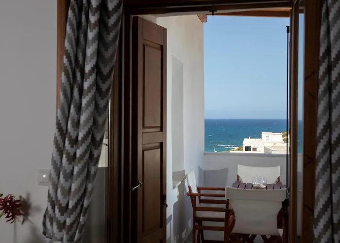 شقة Cycladic Sea View Mansion Near The Castle *