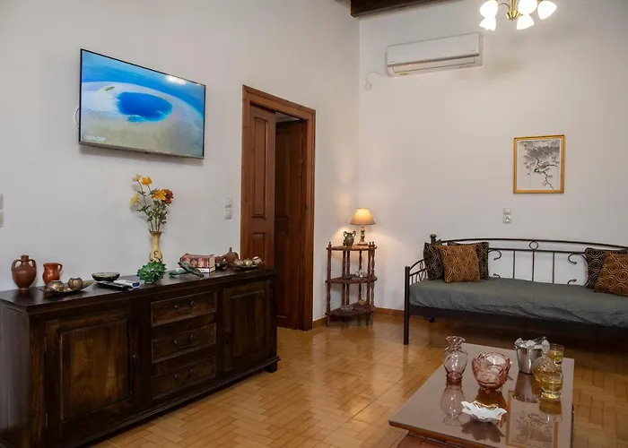 شقة Cycladic Sea View Mansion Near The Castle *