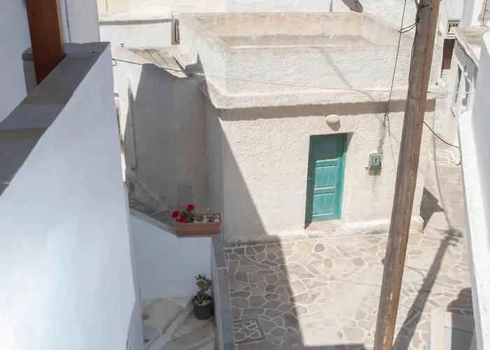 شقة Cycladic Sea View Mansion Near The Castle *